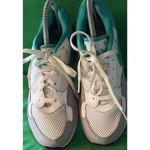 Women's NIKE Air Max ST International/Size 7.5 US Teal/Gray/White Sneakers Gym